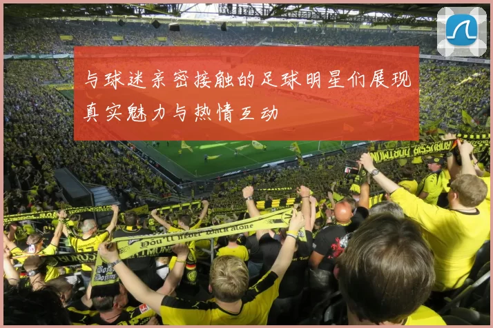 与球迷亲密接触的足球明星们展现真实魅力与热情互动