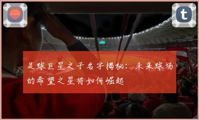 足球巨星之子名字揭秘：未来球场的希望之星将如何崛起